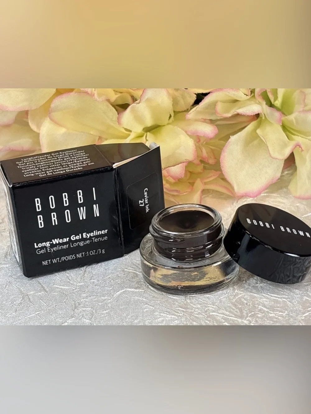 Bobbi Brown Long-Wear Gel Eyeliner - #27 Caviar Ink - Full Size NIB
